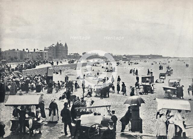 'Weston-Super-Mare - A Summer Scene on the Sands', 1895. Artist: Unknown.