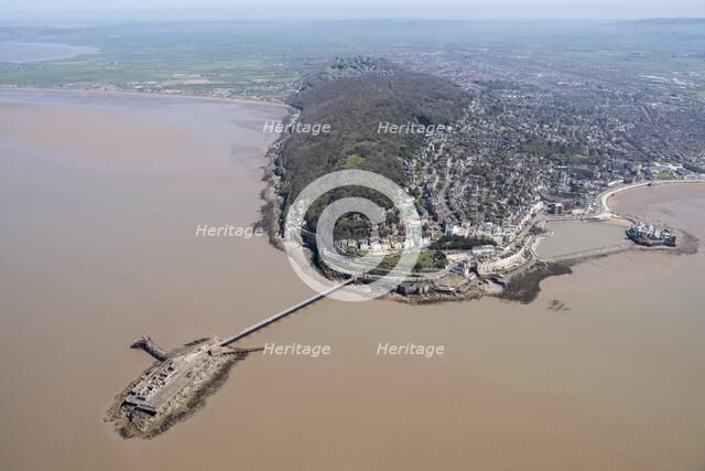 Weston Super Mare and Birnbeck Pier, Somerset, 2018. Creator: Historic England Staff Photographer.