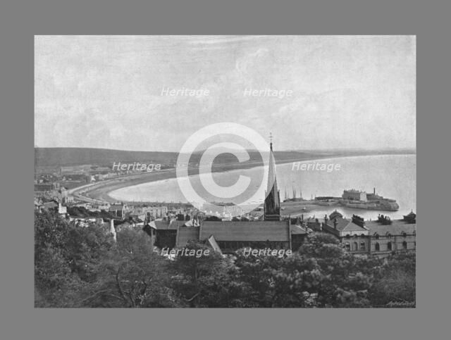 Weston-Super-Mare, c1900. Artist: Davies Brothers.