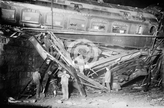 Westbrook Train Wreck, between c1910 and c1915. Creator: Bain News Service.