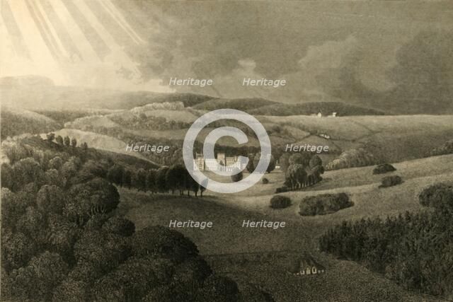 'Westdean House', 1835. Creator: Henry Alexander Ogg.