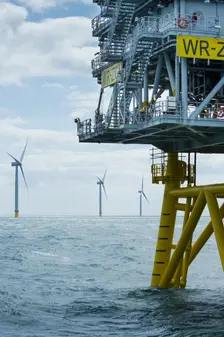 Westermost Rough Wind Farm, 2015. Creator: Alun Bull
