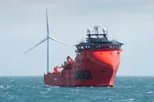 Westermost Rough Wind Farm, 2015. Creator: Alun Bull