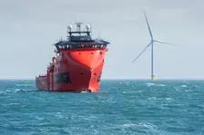 Westermost Rough Wind Farm, 2015. Creator: Alun Bull