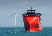 Westermost Rough Wind Farm, 2015. Creator: Alun Bull