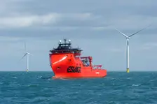 Westermost Rough Wind Farm, 2015. Creator: Alun Bull