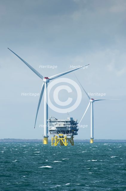 Westermost Rough Wind Farm, 2015. Creator: Alun Bull.