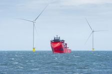 Westermost Rough Wind Farm, 2015. Creator: Alun Bull