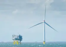 Westermost Rough Wind Farm, 2015. Creator: Alun Bull