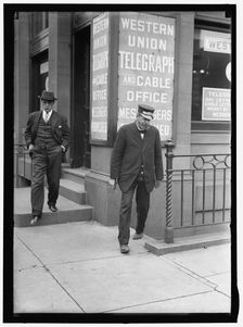 Western Union Office, between 1913 and 1917. Creator: Harris & Ewing