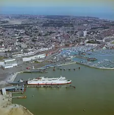 Western Ferry Terminal, Ramsgate, Kent, 2003. Artist: Aerofilms