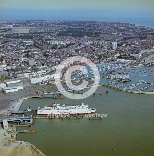 Western Ferry Terminal, Ramsgate, Kent, 2003. Artist: Aerofilms.