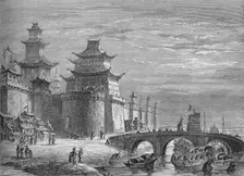 Western Gate, Pekin c1880