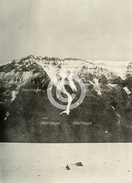 'Western Party in camp on December 20', 1908, (1909). Artist: Unknown.