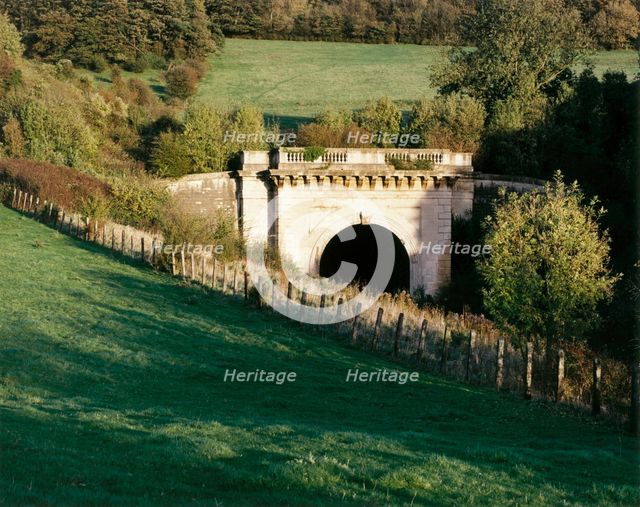 Western portal of Box Tunnel, Wiltshire. Artist: M Hesketh Roberts