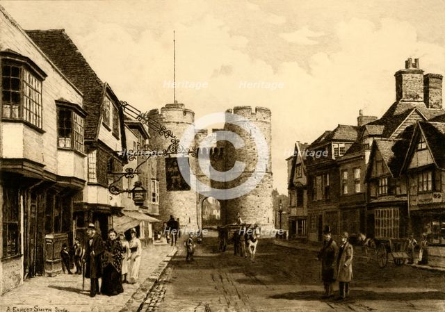 'Westgate, Canterbury', 1898. Creator: Unknown.