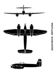 Westland Whirlwind, 1941