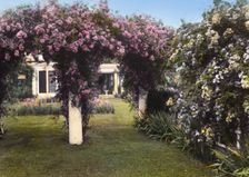 "Westlawn," Edward Tiffany Dyer house, Great Plains Road, Southampton, New York, 1914. Creator: Frances Benjamin Johnston