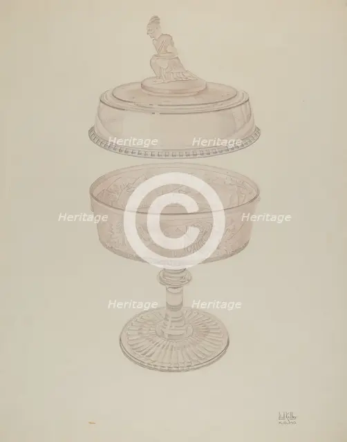 Westward Ho Compote, 1935/1942. Creator: Paul Kelly.