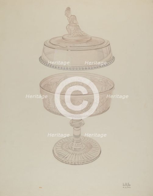 Westward Ho Compote, 1935/1942. Creator: Paul Kelly.