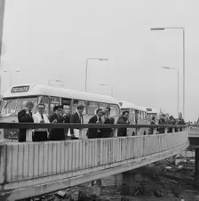 Westway Flyover, A40, Kensington and Chelsea, London, 28/07/1970. Creator: John Laing plc