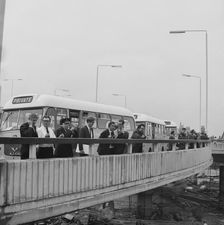 Westway Flyover, A40, Kensington and Chelsea, London, 28/07/1970. Creator: John Laing plc