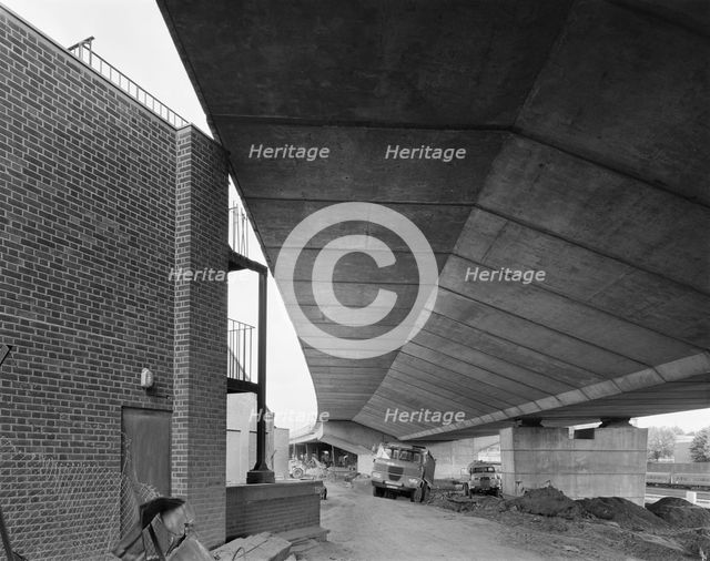 Westway Flyover, A40, Paddington, City of Westminster, London, 09/07/1970. Creator: John Laing plc.
