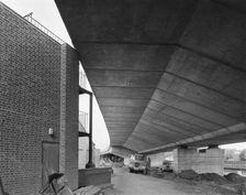 Westway Flyover, A40, Paddington, City of Westminster, London, 09/07/1970. Creator: John Laing plc