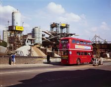 Westway Flyover, A40, Paddington, City of Westminster, London, 01/08/1969. Creator: John Laing plc