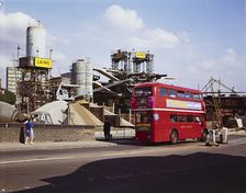 Westway Flyover, A40, Paddington, City of Westminster, London, 01/08/1969. Creator: John Laing plc