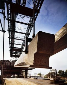 Westway Flyover, A40, Paddington, City of Westminster, London, 02/10/1969. Creator: John Laing plc