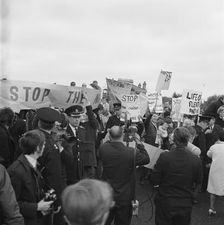Westway Flyover, A40, Paddington, City of Westminster, London, 28/07/1970. Creator: John Laing plc