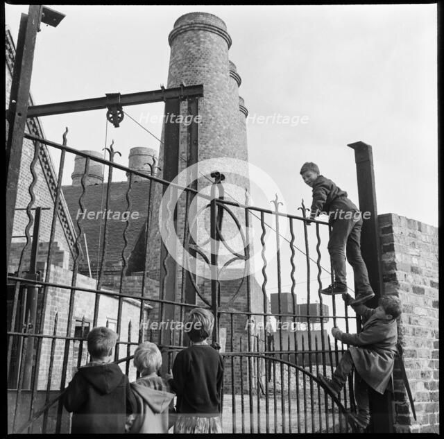Westwood Mills, Lichfield Street, Hanley, Stoke-on-Trent, Staffordshire, 1965-1968. Creator: Eileen Deste.