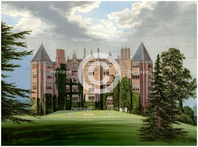 Westwood Park, Worcestershire, home of Lord Hampton, c1880. Artist: Unknown