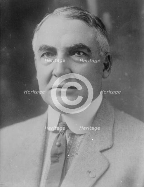 W.G. Harding, 1916. Creator: Bain News Service.