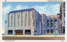WGN Studios building, Chicago, Illinois, USA, 1937