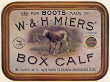 W&H Miers Box Calf - boot leather, 19th century