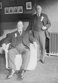 W.H. Taft & J.H. Hammond, between c1915 and c1920. Creator: Bain News Service