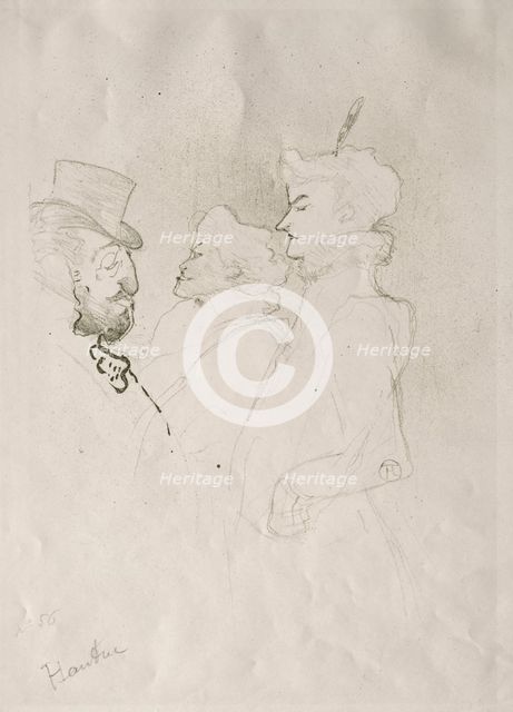 Why Not? Once Does Not Constitute a Habit, 1893. Creator: Henri de Toulouse-Lautrec (French, 1864-1901).