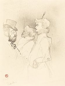Why Not?...Once Is Not a Habit (Pourquoi pas?...Une fois n'est pas coutume), 1893. Creator: Henri de Toulouse-Lautrec