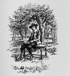 Why an apple falls c1918