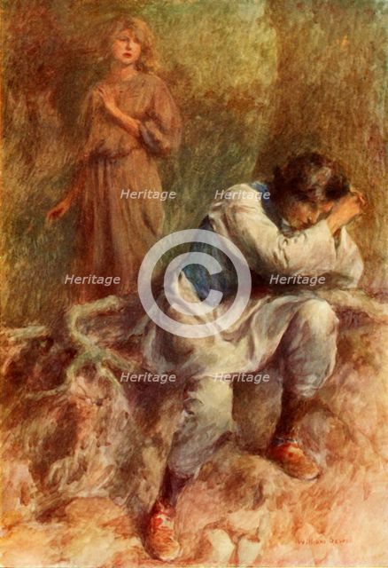 "Why do you weep, my brother?", 1917. Creator: Unknown.
