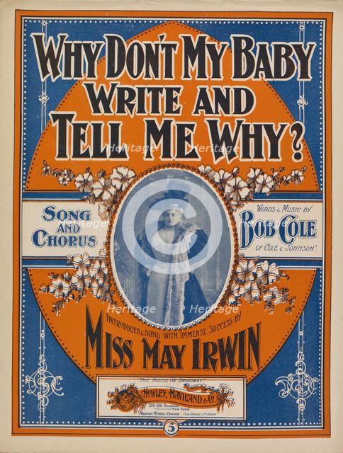 'Why don't my baby write and tell me why?', 1900. Creator: Unknown.