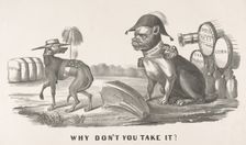 Why Don't You Take It?, 1861-64., 1861-64. Creators: Nathaniel Currier, James Merritt Ives, Currier and Ives