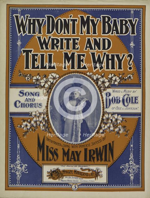 'Why don't my baby write and tell me why?', 1900. Creator: Unknown.