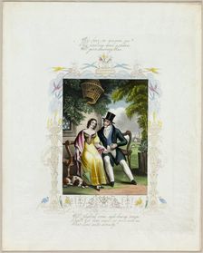 Why Fear to Answer Yes? (valentine), c. 1840. Creator: Unknown