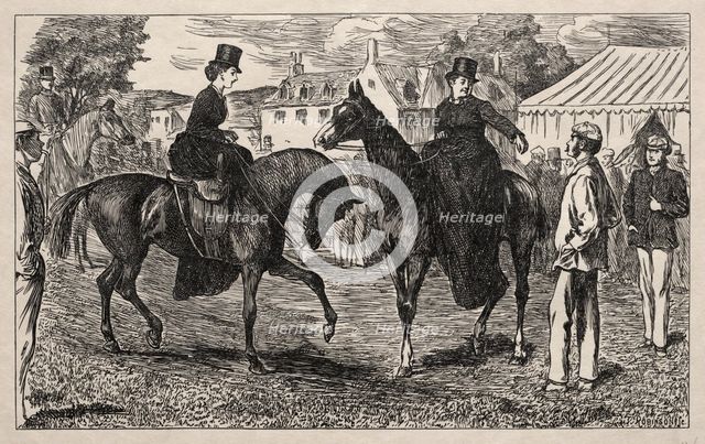 Why the Pifflers Lost their Return Match, 1865. Creator: George Louis Palmella Busson Du Maurier (British, 1834-1896).