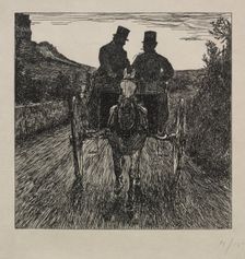 Why the Pifflers Lost their Return Match, 1865. Creator: George Louis Palmella Busson Du Maurier (British, 1834-1896)