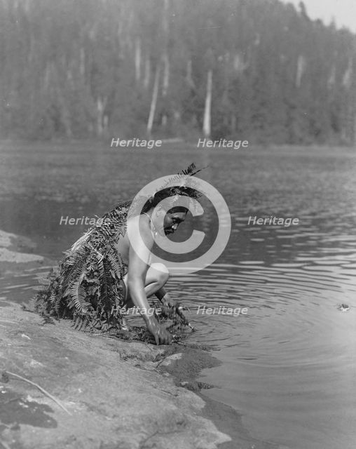 Whale ceremonial - Clayoquot, c1910. Creator: Edward Sheriff Curtis.