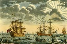 Whale or Greenland Fishery 1720, (1946). Creator: Elisha Kirkall